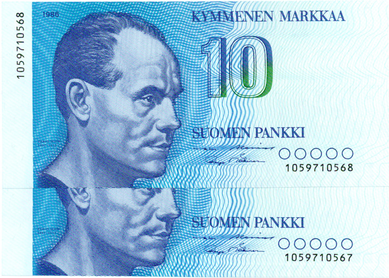 10 Markkaa 1986 105971056X